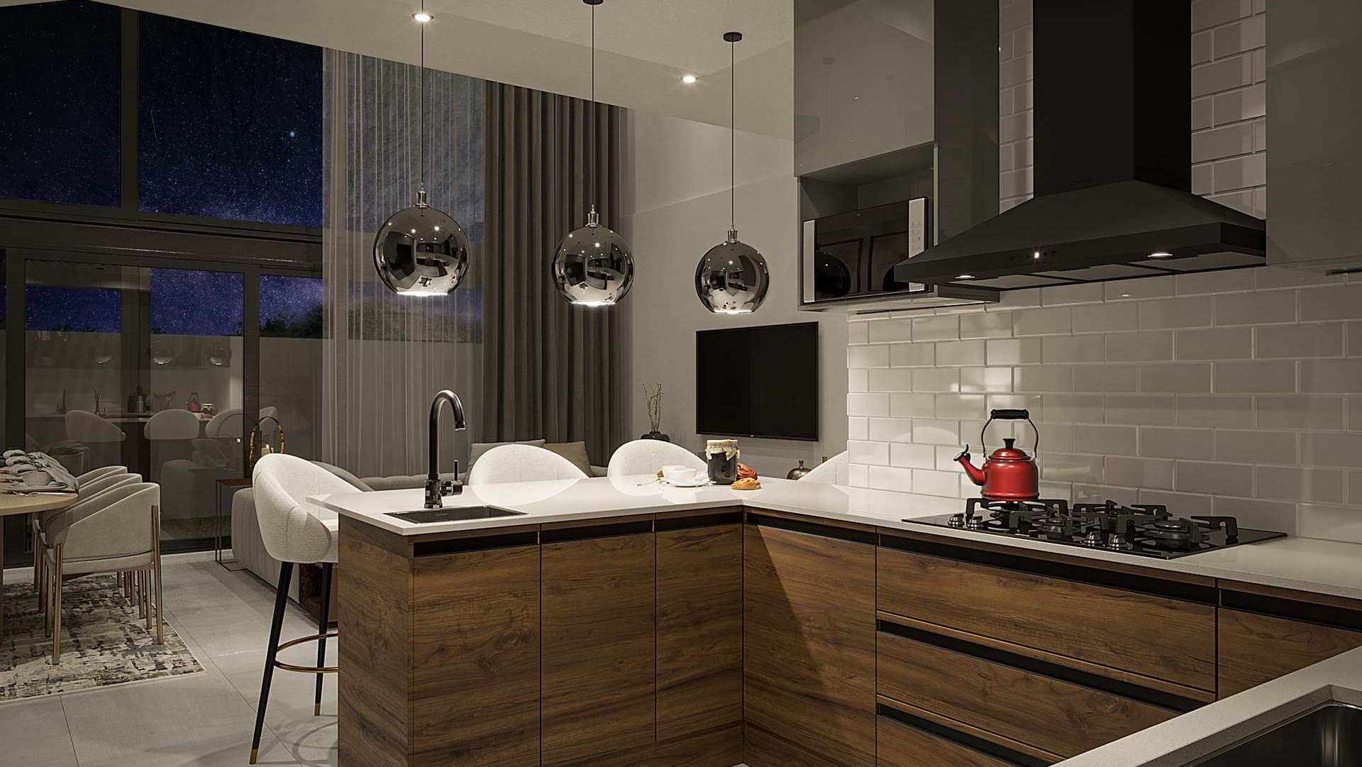 Kitchen T4 Night - 2